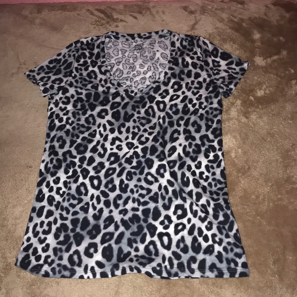 Cheetah print PINK shirt